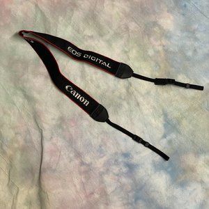 Canon EOS Digital 1.5" Cotton Classic Camera Strap 3/8" Loop Blinder
